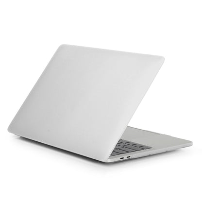 ENKAY Hat-Prince 2 in 1 Frosted Hard Shell Plastic Protective Case + US Version Ultra-thin TPU Keyboard Protector Cover for 2016 New MacBook Pro 15.4 inch with Touchbar (A1707)(White) - MacBook Pro Cases by ENKAY | Online Shopping South Africa | PMC Jewellery | Buy Now Pay Later Mobicred