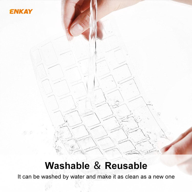 For MacBook Air 13.3 inch A1932 2018 ENKAY Hat-prince US Version of The Notebook Ultra-thin TPU Keyboard Protective Cover - Keyboard Protector by ENKAY | Online Shopping South Africa | PMC Jewellery | Buy Now Pay Later Mobicred