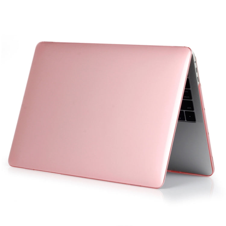 ENKAY Hat-Prince 2 in 1 Crystal Hard Shell Plastic Protective Case + US Version Ultra-thin TPU Keyboard Protector Cover for 2016 New MacBook Pro 13.3 inch without Touchbar (A1708)(Pink) - MacBook Pro Cases by ENKAY | Online Shopping South Africa | PMC Jewellery | Buy Now Pay Later Mobicred