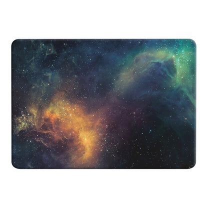 For Macbook Pro Retina 12 inch Starry Sky Patterns Apple Laptop Water Decals PC Protective Case(Green) - MacBook Pro Cases by PMC Jewellery | Online Shopping South Africa | PMC Jewellery | Buy Now Pay Later Mobicred