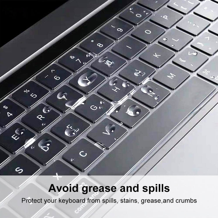 ENKAY TPU Keyboard Protector Cover for MacBook Pro with Touch Bar 13.3 inch (A1706/A1989/A2159) /15.4 inch(A1707/A1990) Europe Version - Keyboard Protector by ENKAY | Online Shopping South Africa | PMC Jewellery | Buy Now Pay Later Mobicred