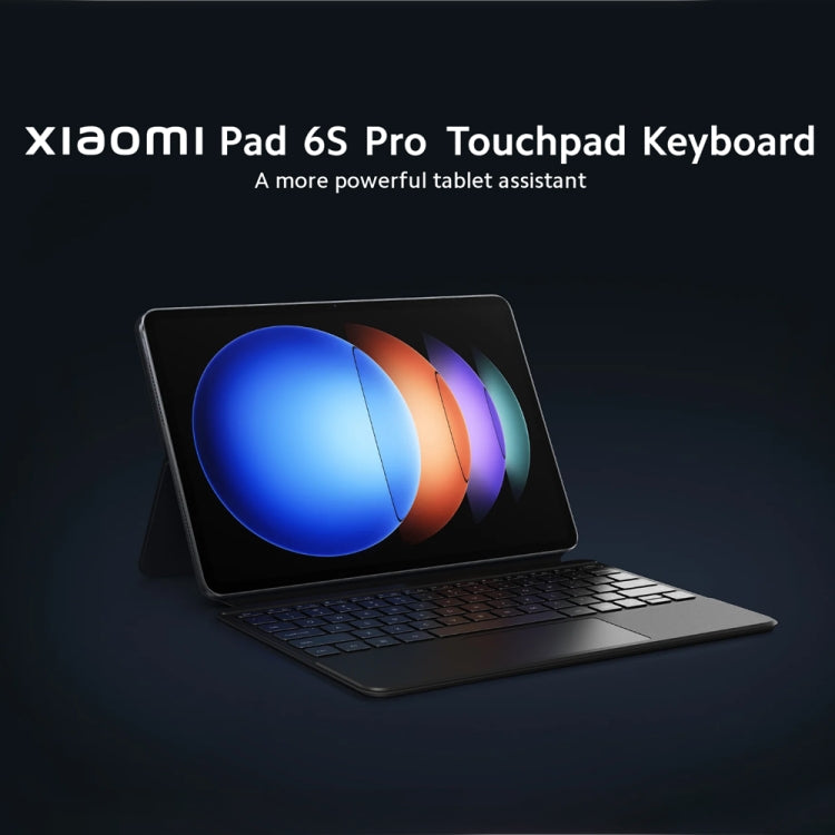 Original For Xiaomi Pad 6S Pro Intelligent Touch Pad Keyboard (Black) - Others Keyboard by Xiaomi | Online Shopping South Africa | PMC Jewellery | Buy Now Pay Later Mobicred
