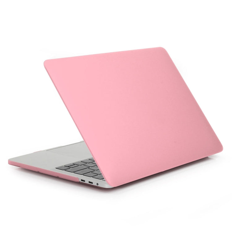 ENKAY Hat-Prince 2 in 1 Frosted Hard Shell Plastic Protective Case + Europe Version Ultra-thin TPU Keyboard Protector Cover for 2016 MacBook Pro 13.3 Inch with Touch Bar (A1706) (Pink) - MacBook Pro Cases by ENKAY | Online Shopping South Africa | PMC Jewellery | Buy Now Pay Later Mobicred