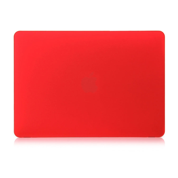 ENKAY Hat-Prince 2 in 1 Frosted Hard Shell Plastic Protective Case + Europe Version Ultra-thin TPU Keyboard Protector Cover for 2016 MacBook Pro 13.3 Inch without Touch Bar (A1708) (Red) - MacBook Pro Cases by ENKAY | Online Shopping South Africa | PMC Jewellery | Buy Now Pay Later Mobicred