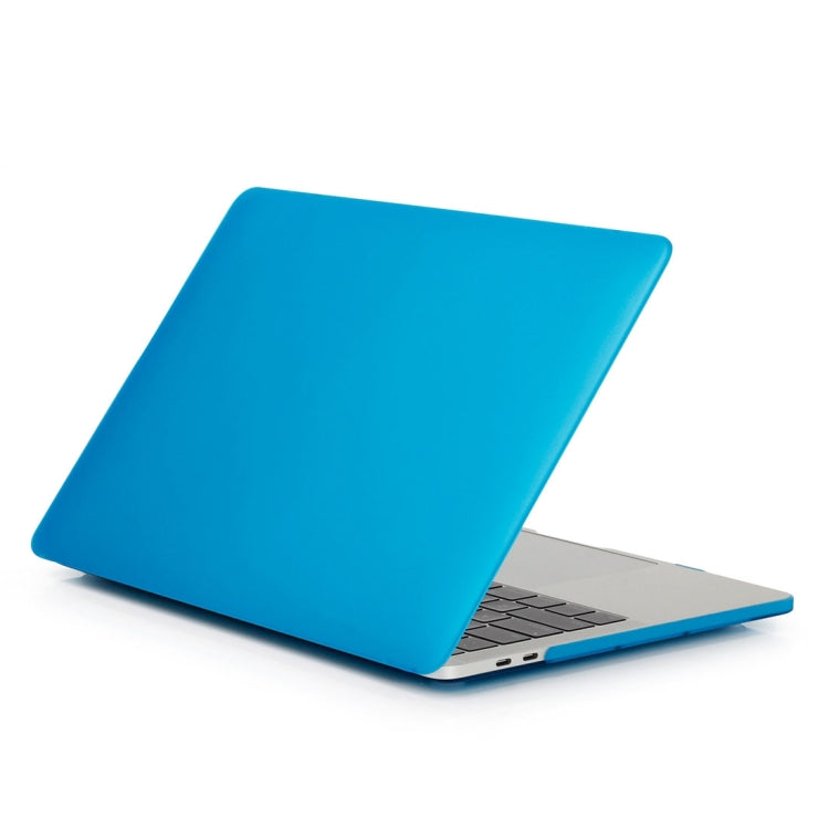 ENKAY Hat-Prince 2 in 1 Frosted Hard Shell Plastic Protective Case + Europe Version Ultra-thin TPU Keyboard Protector Cover for 2016 MacBook Pro 15.4 Inch with Touch Bar (A1707) (Baby Blue) - MacBook Pro Cases by ENKAY | Online Shopping South Africa | PMC Jewellery | Buy Now Pay Later Mobicred