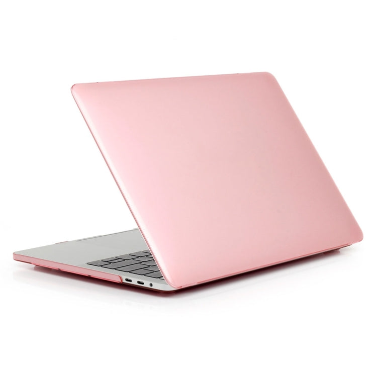 ENKAY Hat-Prince 2 in 1 Crystal Hard Shell Plastic Protective Case + Europe Version Ultra-thin TPU Keyboard Protector Cover for 2016 MacBook Pro 13.3 Inch without Touch Bar (A1708) (Pink) - MacBook Pro Cases by ENKAY | Online Shopping South Africa | PMC Jewellery | Buy Now Pay Later Mobicred