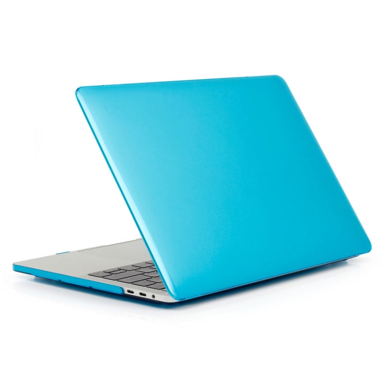 ENKAY Hat-Prince 2 in 1 Crystal Hard Shell Plastic Protective Case + Europe Version Ultra-thin TPU Keyboard Protector Cover for 2016 MacBook Pro 13.3 Inch without Touch Bar (A1708) (Baby Blue) - MacBook Pro Cases by ENKAY | Online Shopping South Africa | PMC Jewellery | Buy Now Pay Later Mobicred