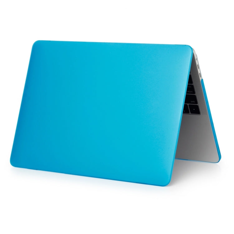 Laptop Frosted Style PC Protective Case for MacBook Pro 13.3 inch A1989 (2018) / A2159 / A2251 / A2289 / A2338(Lake Blue) - MacBook Pro Cases by PMC Jewellery | Online Shopping South Africa | PMC Jewellery | Buy Now Pay Later Mobicred