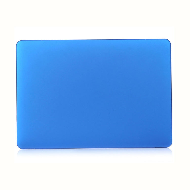 Laptop Frosted Style PC Protective Case for MacBook Pro 15.4 inch A1990 (2018)(Dark Blue) - MacBook Pro Cases by PMC Jewellery | Online Shopping South Africa | PMC Jewellery | Buy Now Pay Later Mobicred