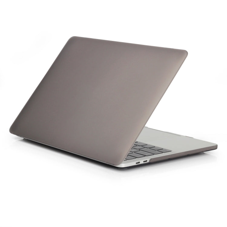 Laptop Frosted Style PC Protective Case for MacBook Pro 15.4 inch A1990 (2018)(Grey) - MacBook Pro Cases by PMC Jewellery | Online Shopping South Africa | PMC Jewellery | Buy Now Pay Later Mobicred