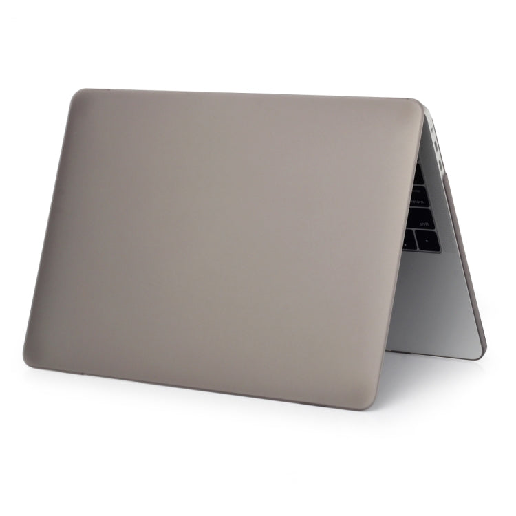 Laptop Frosted Style PC Protective Case for MacBook Pro 15.4 inch A1990 (2018)(Grey) - MacBook Pro Cases by PMC Jewellery | Online Shopping South Africa | PMC Jewellery | Buy Now Pay Later Mobicred