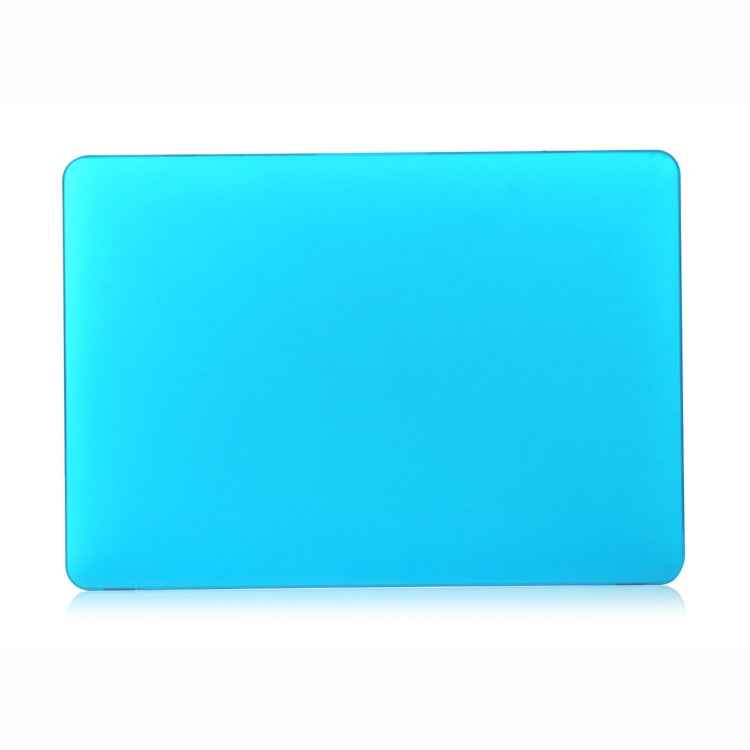 Laptop Frosted Style PC Protective Case for MacBook Pro 15.4 inch A1990 (2018)(Lake Blue) - MacBook Pro Cases by PMC Jewellery | Online Shopping South Africa | PMC Jewellery | Buy Now Pay Later Mobicred