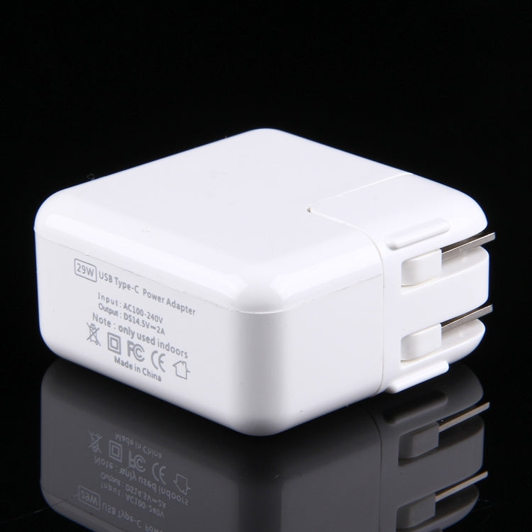 29W USB-C / Type-C 3.1 Port Power Charger Adapter, US Plug(White) - USB Charger by PMC Jewellery | Online Shopping South Africa | PMC Jewellery | Buy Now Pay Later Mobicred