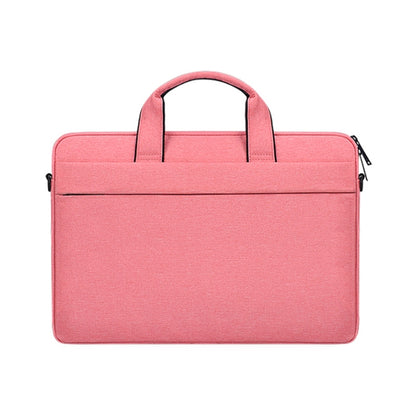 ST03S 13.3 inch Double Side Pockets Wearable Oxford Cloth Soft Handle Portable Laptop Tablet Bag(Pink) - 13.3 inch by PMC Jewellery | Online Shopping South Africa | PMC Jewellery | Buy Now Pay Later Mobicred