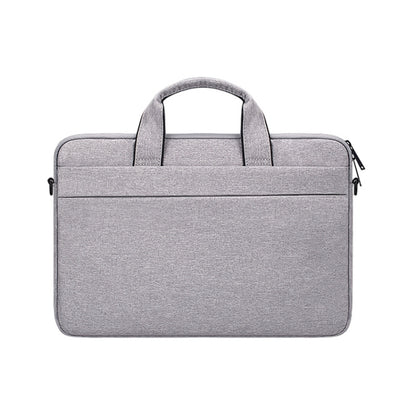 ST03S 13.3 inch Double Side Pockets Wearable Oxford Cloth Soft Handle Portable Laptop Tablet Bag(Grey) - 13.3 inch by PMC Jewellery | Online Shopping South Africa | PMC Jewellery | Buy Now Pay Later Mobicred