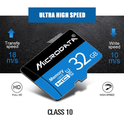 MICRODATA 128GB U3 Blue and Black TF(Micro SD) Memory Card - Micro SD Card by MiCRODATA | Online Shopping South Africa | PMC Jewellery | Buy Now Pay Later Mobicred