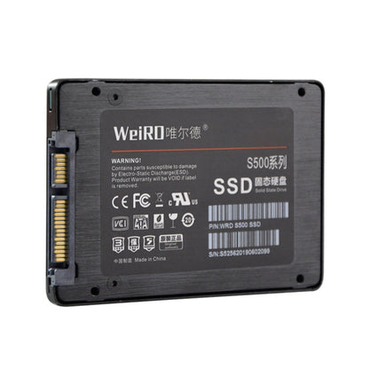 WEIRD S500 256GB 2.5 inch SATA3.0 Solid State Drive for Laptop, Desktop - External Solid State Drives by PMC Jewellery | Online Shopping South Africa | PMC Jewellery | Buy Now Pay Later Mobicred