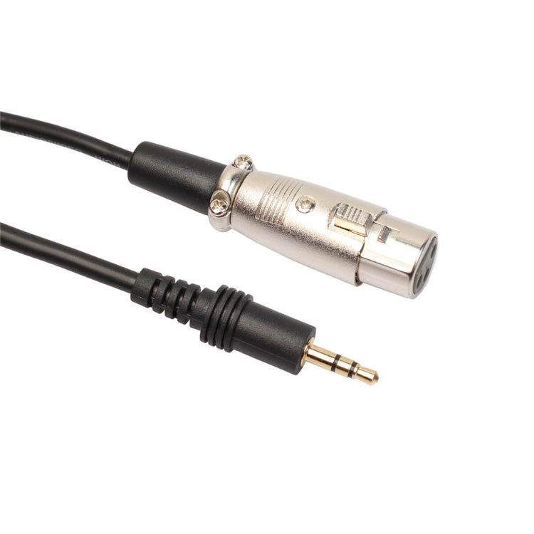 3m 3.5mm Male to XLR Female Microphone Audio Cord Cable - Microphone Audio Cable & Connector by PMC Jewellery | Online Shopping South Africa | PMC Jewellery