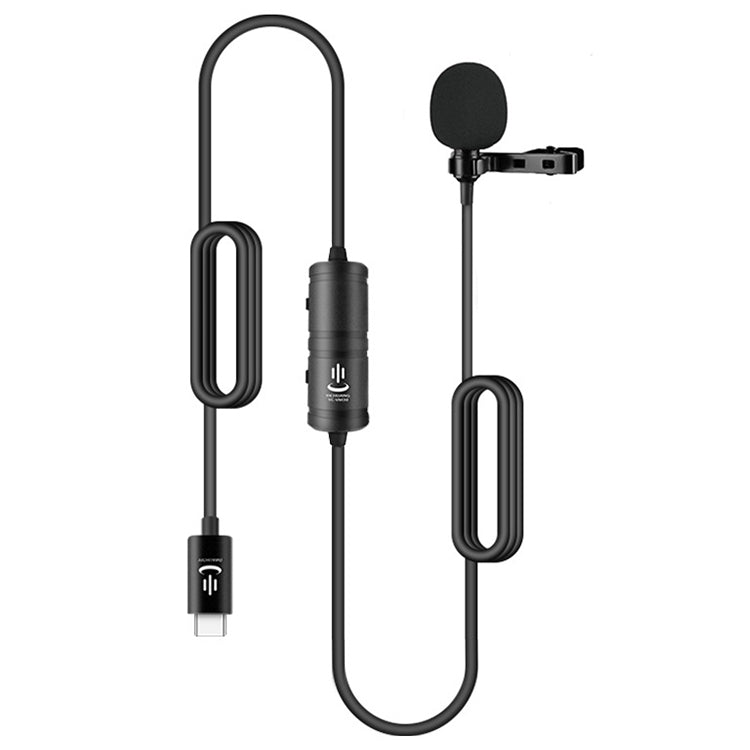 YICHUANG YC-VM30 USB-C / Type-C Dual Modes Lavalier Recording Microphone, Cable Length: 6m - Microphone by YICHUANG | Online Shopping South Africa | PMC Jewellery | Buy Now Pay Later Mobicred