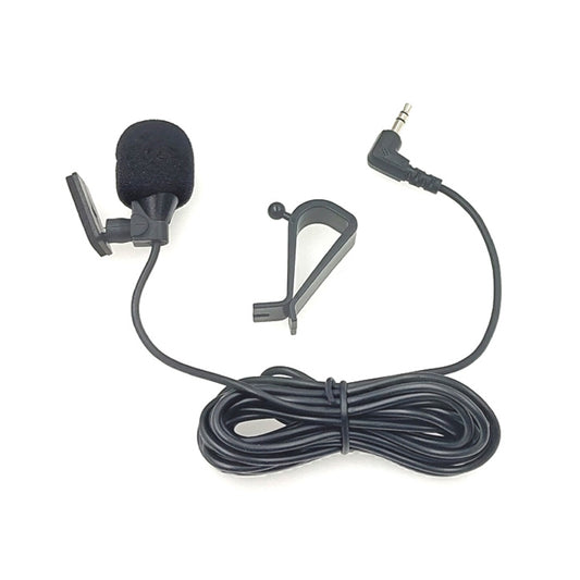 ZJ015MR Stereo 3.5mm Angle Head Plug Car Navigation DVD External Paste Microphone, Length: 3m - Microphone by PMC Jewellery | Online Shopping South Africa | PMC Jewellery