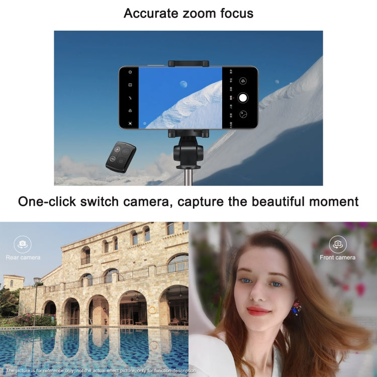 Original Huawei Wireless Bluetooth Tripod Self Timer Selfie Stick (White) - Selfie Sticks by Huawei | Online Shopping South Africa | PMC Jewellery | Buy Now Pay Later Mobicred