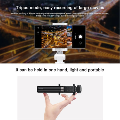 Original Huawei Wireless Bluetooth Tripod Self Timer Selfie Stick (White) - Selfie Sticks by Huawei | Online Shopping South Africa | PMC Jewellery | Buy Now Pay Later Mobicred