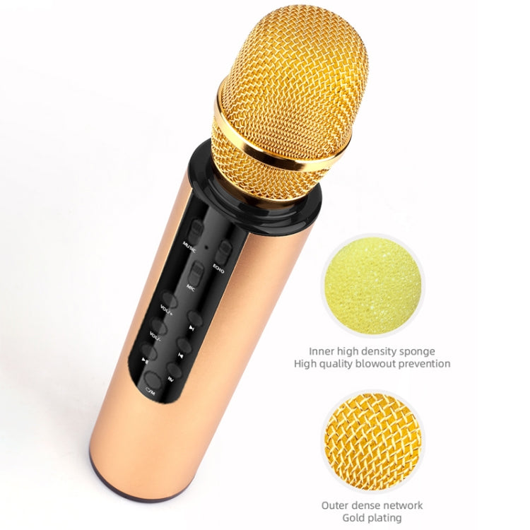 K3 Bluetooth 5.0 Karaoke Live Stereo Sound Wireless Bluetooth Condenser Microphone (Red) - Microphone by PMC Jewellery | Online Shopping South Africa | PMC Jewellery | Buy Now Pay Later Mobicred