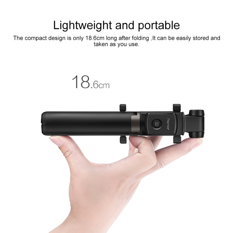 Huawei CF15 Pro Mobile Phone Bluetooth Mini Selfie Stick Live Floor Tripod Bracket(Black) - Selfie Sticks by Huawei | Online Shopping South Africa | PMC Jewellery | Buy Now Pay Later Mobicred