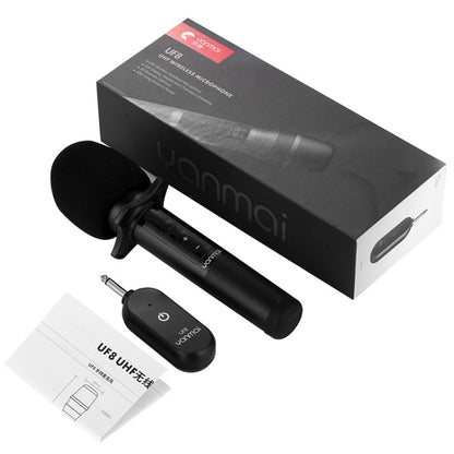 Yanmai UF8 UHF Wireless Dynamic Microphone with LCD Display - Microphone by Yanmai | Online Shopping South Africa | PMC Jewellery | Buy Now Pay Later Mobicred