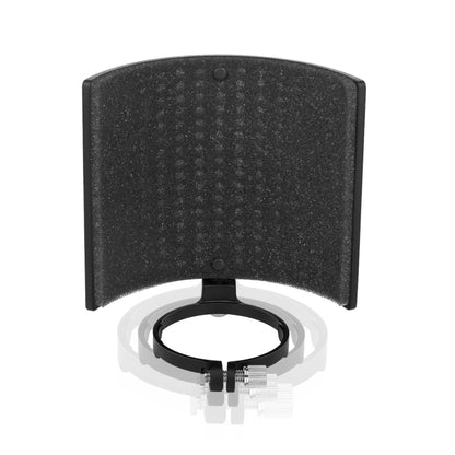 TEYUN PS-4x3 Condenser Microphone U-shaped Blowout Cover Desktop Bracket Audio Accessory Clip(Black) - Stand by TEYUN | Online Shopping South Africa | PMC Jewellery | Buy Now Pay Later Mobicred