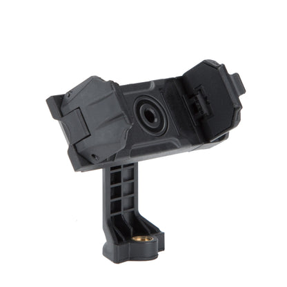 Fotopro SJ-36+ 360 Degree Rotation Horizontal and Vertical Tripod Mount Adapter Phone Clamp Bracket with Cold Shoe (Black) - Stand by Fotopro | Online Shopping South Africa | PMC Jewellery