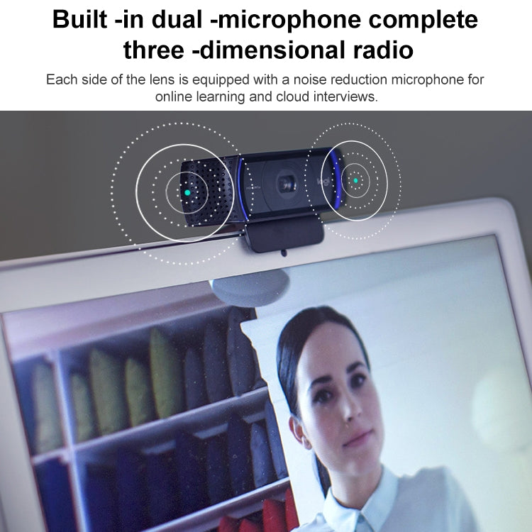 Logitech C920e HD Pro Webcam Widescreen Video Chat Recording USB Smart 1080P Web Camera - HD Camera by Logitech | Online Shopping South Africa | PMC Jewellery | Buy Now Pay Later Mobicred