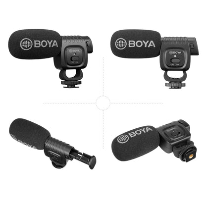 BOYA Portable Mini Condenser Live Show Video Recording Microphone for DSLR / Smart Phones - Camera Microphone by BOYA | Online Shopping South Africa | PMC Jewellery | Buy Now Pay Later Mobicred