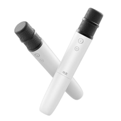 1 Pair Pure Wheat U7 PRO Wireless Karaoke Microphone(White) - Microphone by Huawei | Online Shopping South Africa | PMC Jewellery | Buy Now Pay Later Mobicred