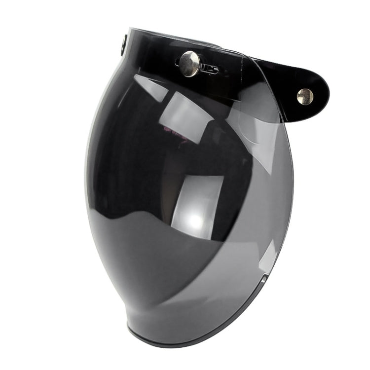 Soman Motorcycle Bubble Visor Open Face Helmet Visor Helmet Windshield Shield with Transparent Frame(Colour) - Helmets by SOMAN | Online Shopping South Africa | PMC Jewellery | Buy Now Pay Later Mobicred