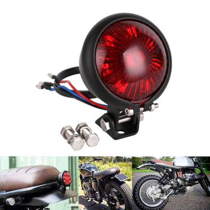 Speedpark 12V Motorcycle Modified Tail Light Brake Light for Harley(Silver+Black) - Signal Lights by Speedpark | Online Shopping South Africa | PMC Jewellery | Buy Now Pay Later Mobicred