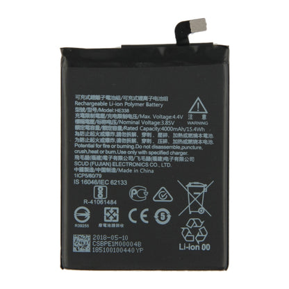 HE338 for Nokia 2 TA-1029/DS Li-ion Polymer Battery - For Nokia by PMC Jewellery | Online Shopping South Africa | PMC Jewellery | Buy Now Pay Later Mobicred