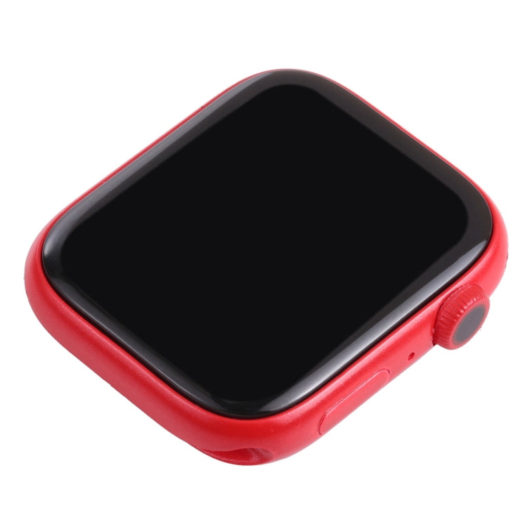 For Apple Watch Series 7 45mm Black Screen Non-Working Fake Dummy Display Model, For Photographing Watch-strap, No Watchband (Red) - Watch Model by PMC Jewellery | Online Shopping South Africa | PMC Jewellery | Buy Now Pay Later Mobicred