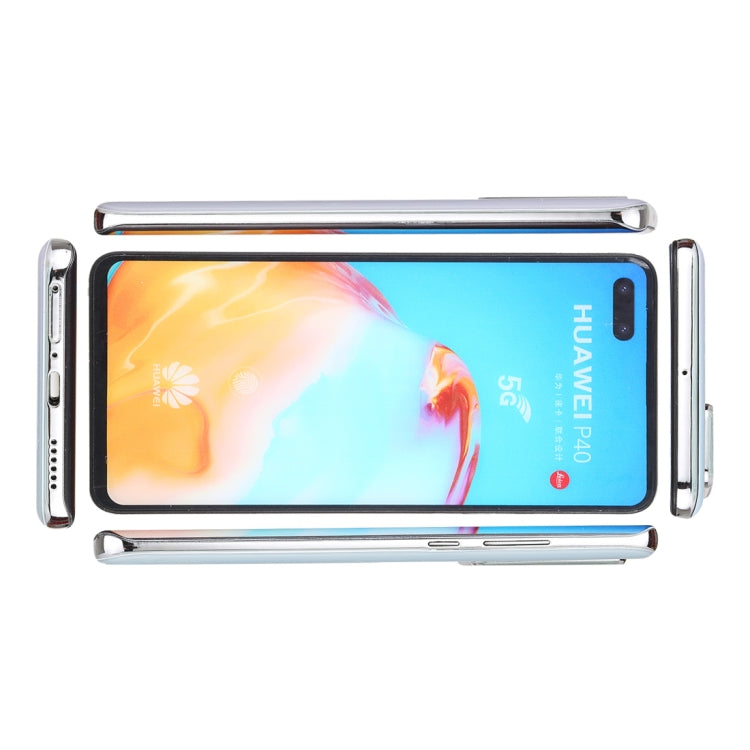 For Huawei P40 5G Color Screen Non-Working Fake Dummy Display Model (White) - For Huawei by PMC Jewellery | Online Shopping South Africa | PMC Jewellery | Buy Now Pay Later Mobicred