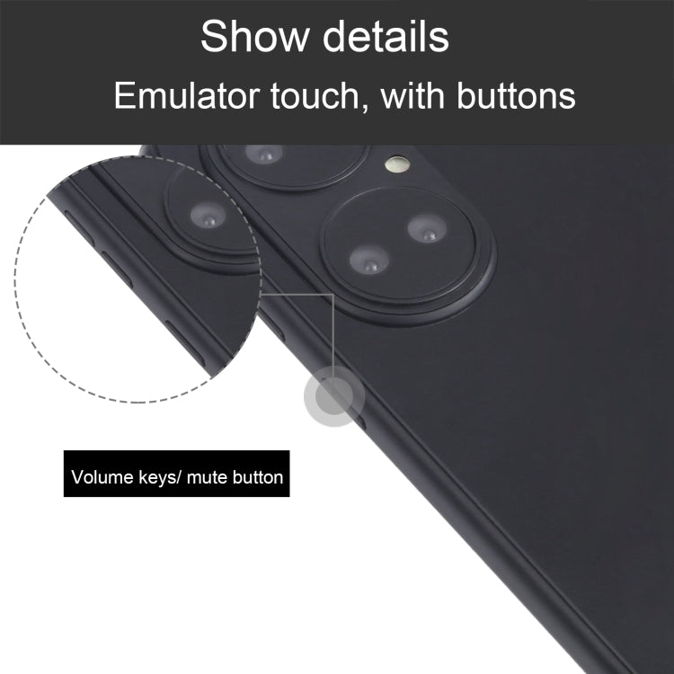 For Huawei P50 Color Screen Non-Working Fake Dummy Display Model (Black) - For Huawei by PMC Jewellery | Online Shopping South Africa | PMC Jewellery | Buy Now Pay Later Mobicred