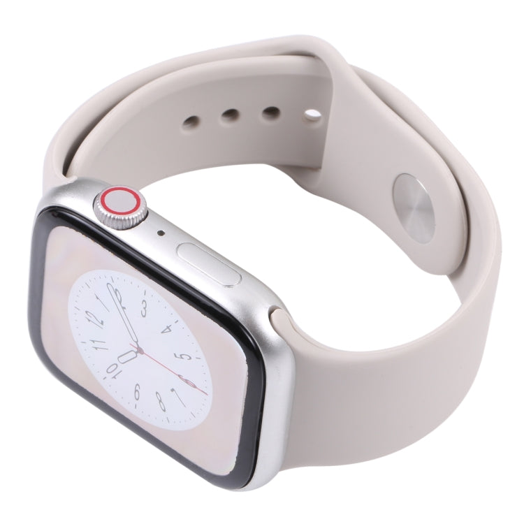 For Apple Watch Series 8 45mm Color Screen Non-Working Fake Dummy Display Model(Starlight) - Watch Model by PMC Jewellery | Online Shopping South Africa | PMC Jewellery | Buy Now Pay Later Mobicred