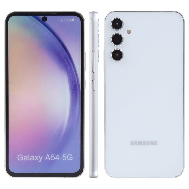 For Samsung Galaxy A54 5G Color Screen Non-Working Fake Dummy Display Model (White) - For Galaxy by PMC Jewellery | Online Shopping South Africa | PMC Jewellery | Buy Now Pay Later Mobicred