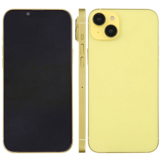 For iPhone 14 Black Screen Non-Working Fake Dummy Display Model (Yellow) - For iPhone & iPad by PMC Jewellery | Online Shopping South Africa | PMC Jewellery | Buy Now Pay Later Mobicred