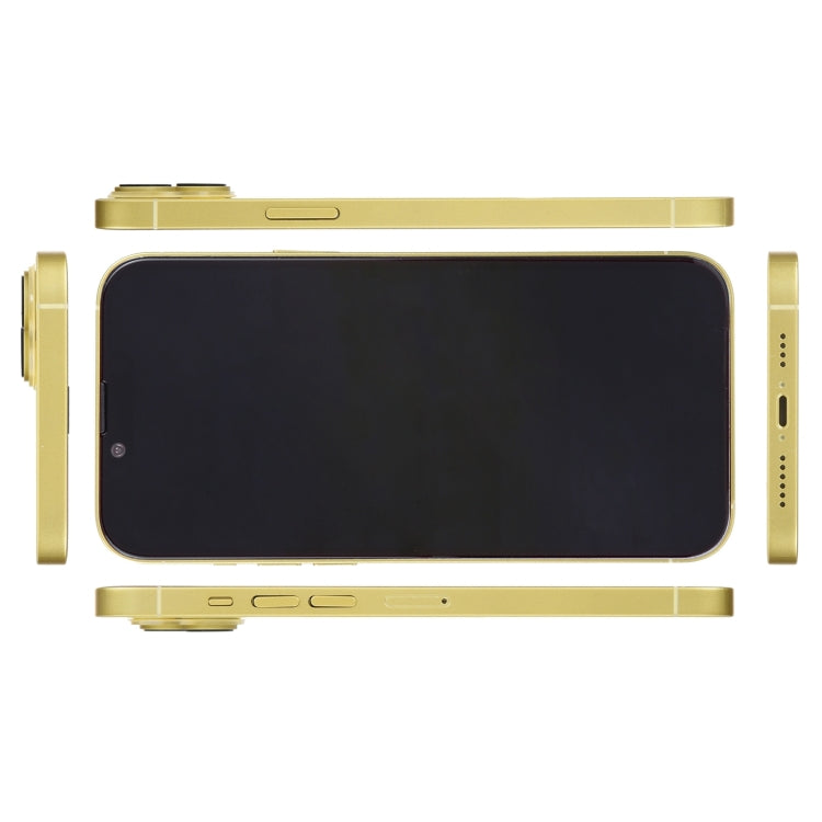 For iPhone 14 Plus Black Screen Non-Working Fake Dummy Display Model (Yellow) - For iPhone & iPad by PMC Jewellery | Online Shopping South Africa | PMC Jewellery | Buy Now Pay Later Mobicred