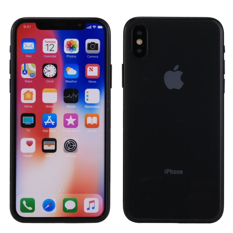 For iPhone X Color Screen Non-Working Fake Dummy Display Model(Black) - For iPhone & iPad by PMC Jewellery | Online Shopping South Africa | PMC Jewellery | Buy Now Pay Later Mobicred