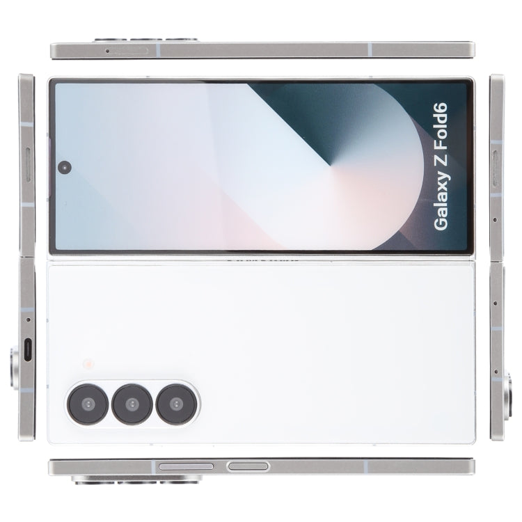 For Samsung Galaxy Z Fold6 Color Screen Non-Working Fake Dummy Display Model (White) - For Galaxy by PMC Jewellery | Online Shopping South Africa | PMC Jewellery | Buy Now Pay Later Mobicred