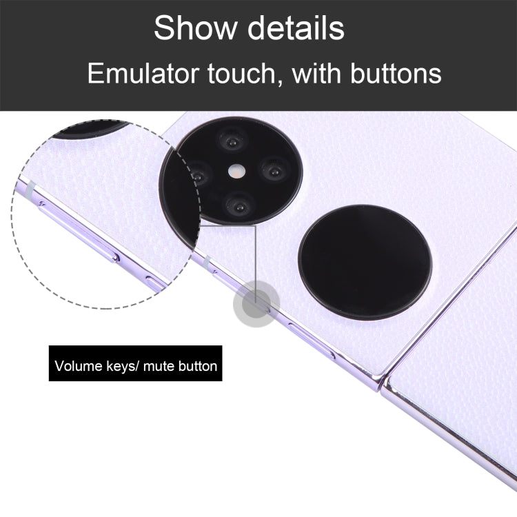 For Huawei Pocket 2 Black Screen Non-Working Fake Dummy Display Model (Purple) - For Huawei by PMC Jewellery | Online Shopping South Africa | PMC Jewellery | Buy Now Pay Later Mobicred