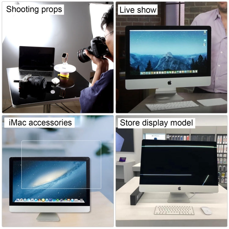 For Apple iMac 24 inch Color Screen Non-Working Fake Dummy Display Model(White) - Laptop Model by PMC Jewellery | Online Shopping South Africa | PMC Jewellery | Buy Now Pay Later Mobicred