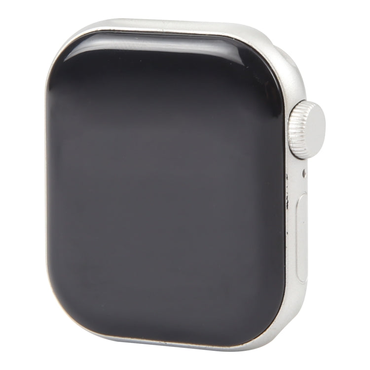 For Apple Watch Series 10 46mm Black Screen Non-Working Fake Dummy Display Model, For Photographing Watch-strap, No Watchband (Silver) - Watch Model by PMC Jewellery | Online Shopping South Africa | PMC Jewellery | Buy Now Pay Later Mobicred