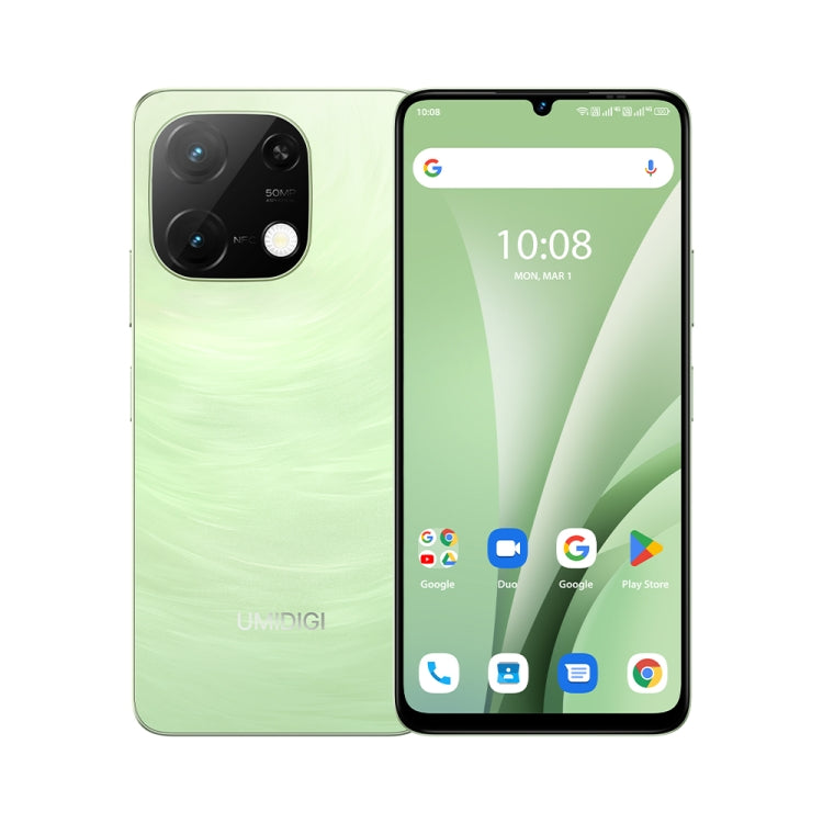 [HK Warehouse] UMIDIGI G9C, 6GB+128GB, Face ID & Side Fingerprint Identification, 6.75 inch Android 14 MediaTek Helio G36 Octa Core, Network: 4G (Green) - UMIDIGI by UMIDIGI | Online Shopping South Africa | PMC Jewellery | Buy Now Pay Later Mobicred